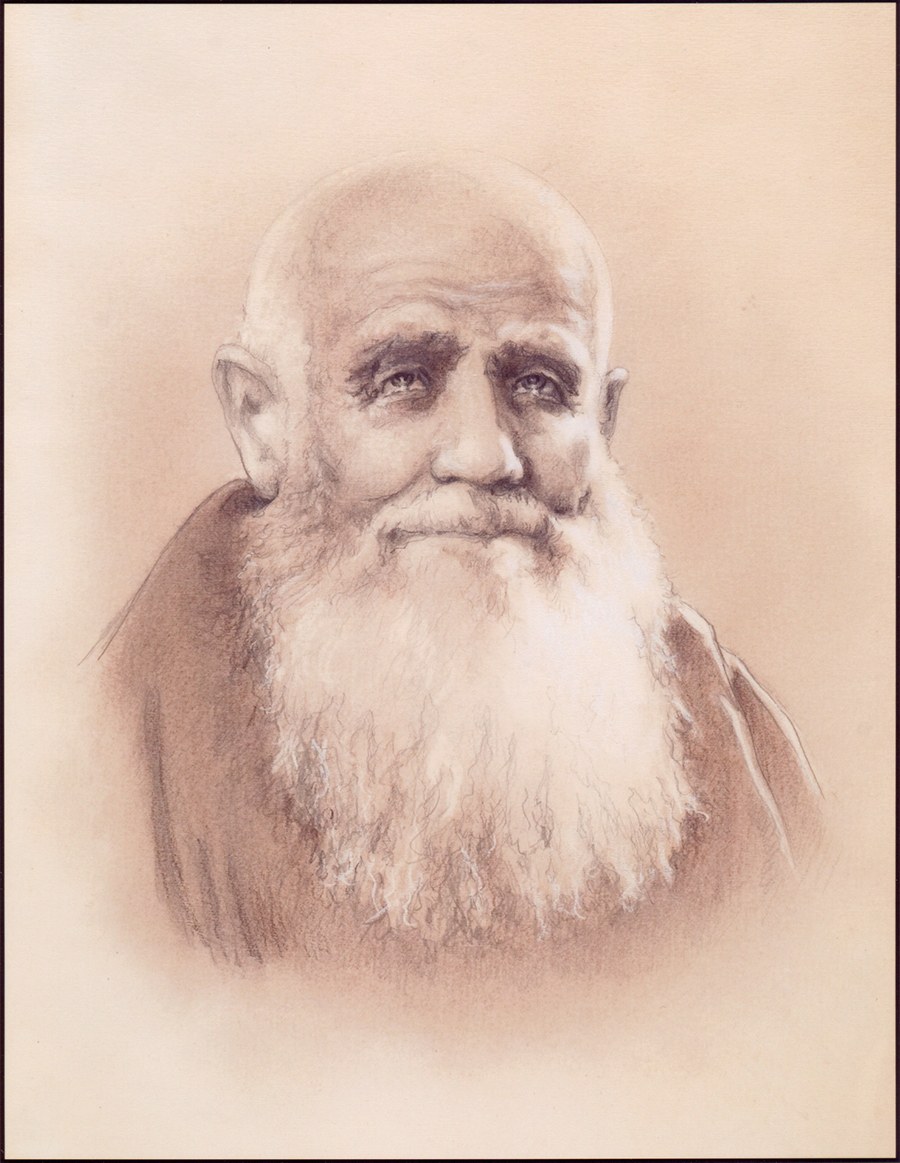 El Arzobispo  Meseguer  y  Costa  Y  Fray Leopoldo